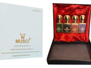 MUSCI ROLL ON PERFUME OIL SET OF FOUR (10 ML) EACH